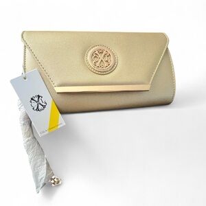 Christian Lacroix Elegant Gold Clutch